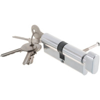 Цилиндровый механизм с вертушкой AJAX AX102/80 mm 35+10+35 CP хром 5 кл. 39849