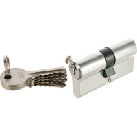 Цилиндровый механизм AJAX AX100/60 mm 25+10+25 CP хром 5 кл. 39831