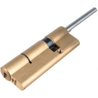 Цилиндровый механизм под вертушку CISA дл. шток ASIX OE307-87.00 90 мм/55+10+25, ЛАТУНЬ 23915