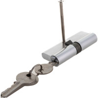 Цилиндровый механизм AJAX AX100/80 mm 35+10+35 CP хром 5 кл. 39837