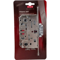 Замок AGB B06102.50.06.567 B04102,B05102 меж. WC хром с отв.пл. B02402.05.06 MEDIANA POLARIS 25597