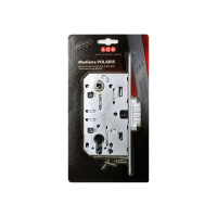 Замок AGB межк. магнит. под цил. MEDIANA POLARIS B06103.50.34.567 с отв. пл. B02402.05 мат хр 25589