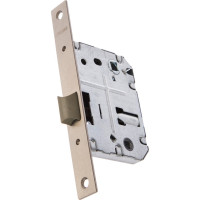 Врезная защелка Fuaro PLASTIC P72-50 SN матовый никель 33607