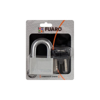 Навесной замок Fuaro PL-2550 50 мм 4 фин. кл. БЛИСТЕР 26393