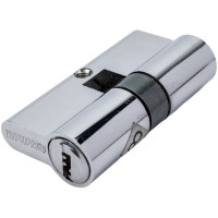 Цилиндровый механизм Fuaro 200 ZA 60 mm /25+10+25/ CP хром 5 кл. 40339