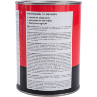 Грунт-эмаль по ржавчине Hummerton 3 в 1 красный 0.9 кг 14 205554