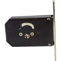 Врезной замок Аллюр без ручки 90 латунь крестовой ключ 1 238