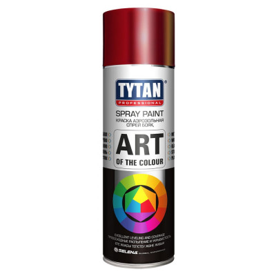 TYTAN PROFESSIONAL ART OF THE COLOUR краска аэрозольная, RAL3005, красное вино 400мл 95049