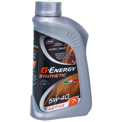 G-ENERGY Масло Synthetic Active 5W-40 1л 253142409