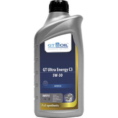 Масло GT OIL Ultra Energy C3 SAE 5W-30 API SMSN/CF 8809059407929