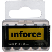 Inforce Бита PH2х25мм 5 шт 11-01-290