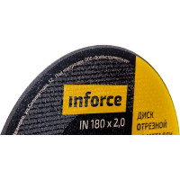 Inforce диск отрезной по металлу 180x22x2 мм 11-01-114