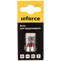 Inforce бита для шуруповерта PH1 L=25мм 2шт в упаковке 11-01-379