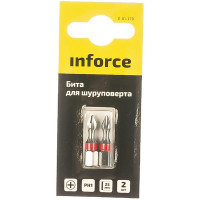 Inforce бита для шуруповерта PH1 L=25мм 2шт в упаковке 11-01-379