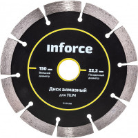 Inforce диск алмазный для УШМ 150х22,2 мм 11-01-510