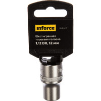 Inforce шестигранная торцева головка 1/2 DR 12мм 11-01-475