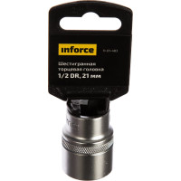 Inforce шестигранная торцева головка 1/2 DR 21мм 11-01-483