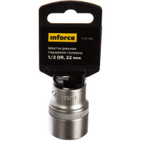 Inforce шестигранная торцева головка 1/2 DR 22мм 11-01-484