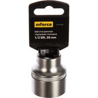 Inforce шестигранная торцева головка 1/2 DR 30мм 11-01-487