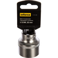 Inforce шестигранная торцева головка 1/2 DR 32мм 11-01-488