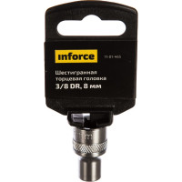 Inforce шестигранная торцева головка 3/8 DR 8мм 11-01-465