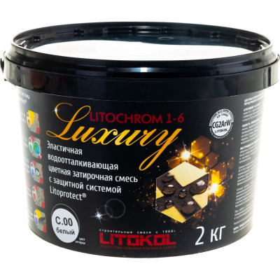 Затирочная смесь LITOKOL LITOCHROM 1-6 LUXURY C.00 354100003