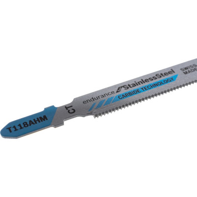 Bosch Пилки для лобзика 3шт, T118AHM, Inox, 59мм, хв-1уп, р-3мм 2.608.630.663