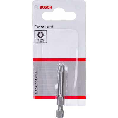 Bosch 1 бит 49мм torx t25 xh 2607001638