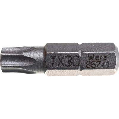 Wera биты (шт) 867/1 z tx 30/25 mm we-066490