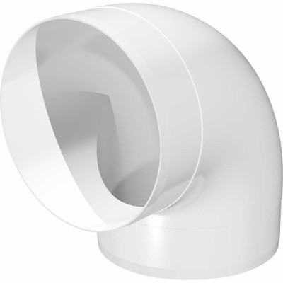 ERA Колено круглое пластик D150 15ККП 90-01122