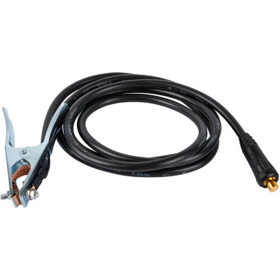 Кабель сварочный (3 м; DX50; 25 кв мм; зажим на массу) Elitech 0606.000400 172521