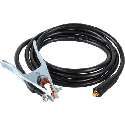 Кабель сварочный (3 м; DX25; 16 кв мм; зажим на массу) Elitech 0606.000300 172520