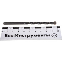 Вихрь Сверло по бетону 6x100, цилиндрический хвостовик 1 шт. в блистере 73/10/6/15