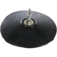 Насадка резиновая с прижимной шайбой под шлифовальные круги (125 мм; 8 мм) для дрелей Тевтон 3579-125