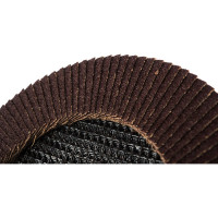 Круг лепестковый торцевой (180х22 мм; Р40) для угловых шлифмашин БАЗ 36563-180-40