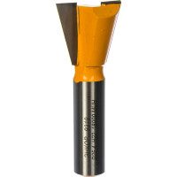 Фреза пазовая "ласточкин хвост" (25.4х22 мм; 14°; хвостовик 12 мм) по дереву Энкор 9319