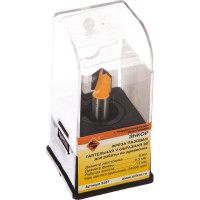 Фреза пазовая галтельная V-образная (9,5х13х44 мм; хвостовик 8 мм; 90°) Энкор 9307