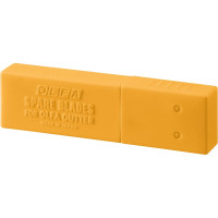 Сегментированные лезвия из нержавеющей стали OLFA 9х80х0.38 мм, 50 шт OL-AB-50S