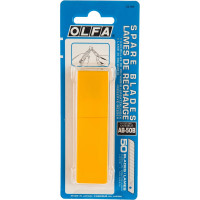 Сегментированные лезвия OLFA 9х80х0.38 мм 50 шт. OL-AB-50B