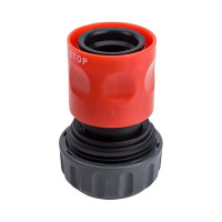 Быстросъёмный соединитель с автостопом для шланга GC-34A 3/4" Grinda 8-426330_z01