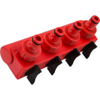 Распределитель четырехканальный ударопрочный (1"-3/4") Grinda 8-426314_z01