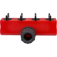 Распределитель четырехканальный ударопрочный (1"-3/4") Grinda 8-426314_z01