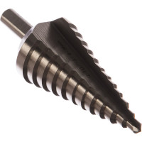 Сверло ступенчатое (6-38 мм; 12 ступеней; ход 5 мм) по металлу Энкор 21638