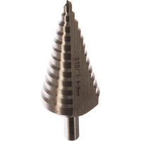 Сверло ступенчатое (6-38 мм; 12 ступеней; ход 5 мм) по металлу Энкор 21638