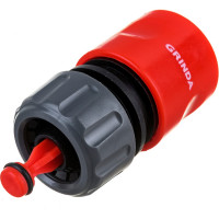 Быстросъёмный соединитель с автостопом для шланга GC-12A 1/2" Grinda 8-426329_z01