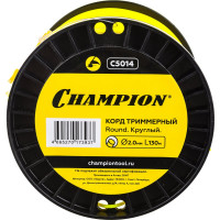 Корд триммерный Round (2.0 мм; 130 м; круглый) CHAMPION C5014