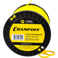 Корд тримерный Round (2.4 мм; 90 м; круглый) CHAMPION C5015