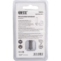 Фреза пазовая галтельная (20х12х49 мм) по дереву FIT IT 36651