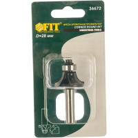 Фреза кромочная профильная (28х12.7х53 мм) по дереву FIT IT 36672