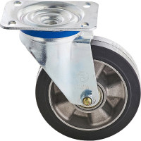 Колесо с вращающейся опорой и пластиной крепления (200 мм; 500 кг) Tellure rota 724506